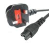Power Cable Cord 3 Pin Laptop Adapter Charger, 1.5m BLACK - Image 3