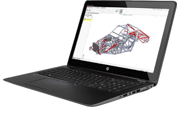 HP Zed Book 15 G4, 15.6 in FHD (1920 x 1080), Intel Core i7-7820HQ, 8GB RAM, 512GB SSD SSD, 4GB NVidia Quadro M2000M, Webcam, Windows 10 Pro - Image 2