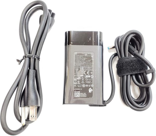 HP TPN-LA14 Slim Design For 65W Blue Tip Ac Adapter for Envy 13-AD105LA 13-AH0034CL TPN-AA04, L23960-001, L24008-001 Charger