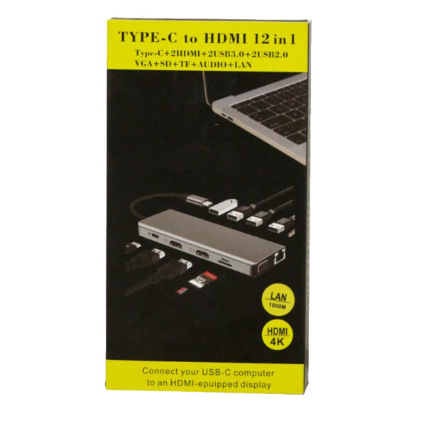 Type C to HDTV 5 in 1 USB Hub - Image 5