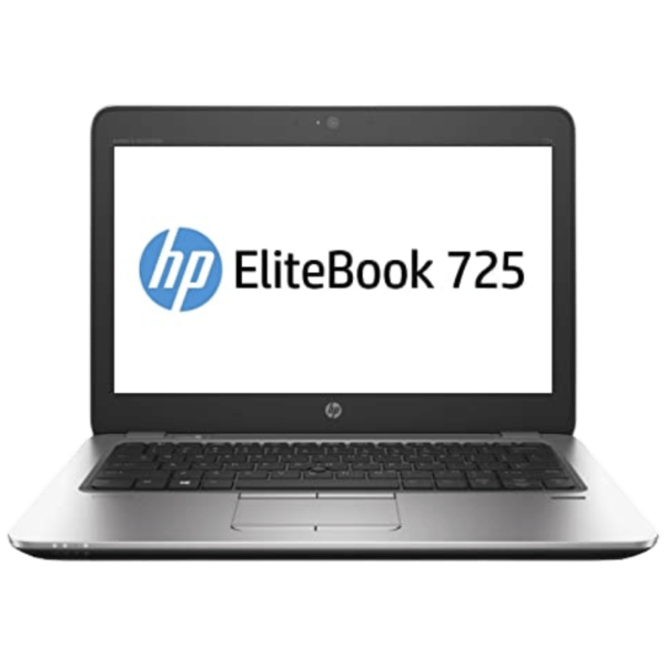 HP EliteBook 725, AMD A8-8600B/A8X4-1.6G, 4GB/2-DIMM, 500GB/HDD, MR GBE 802.11AC+BT Webcam, AMD-RADEONR6/IGP, Windows 10 Pro-64 bit, Aluminum, 12.5"