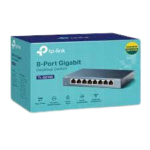 TP-Link Ethernet Switch, 8 Port Gigabit Unmanaged Metal Desktop Plug and Play Compact