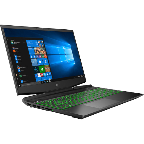 HP 15-dk1045tg 15.6" Pavilion Gaming Laptop - Intel Core i5-10300H QC, 8GB RAM, 256GB SSD, 1TB, 4GB Nvidia GTX 1650, Backlit KB - Black - Image 3