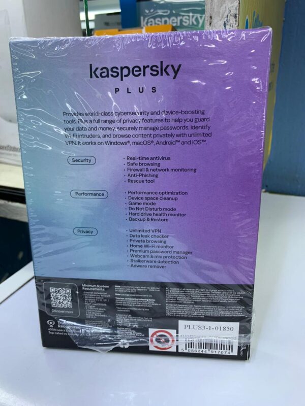 Kaspersky plus 5 user 2024 - Image 2