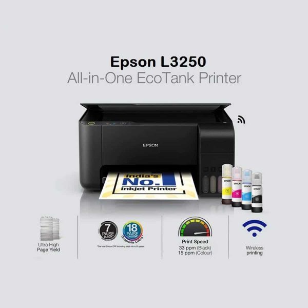 Epson EcoTank L3250 A4 Wi-Fi All-in-One Ink Tank Printer