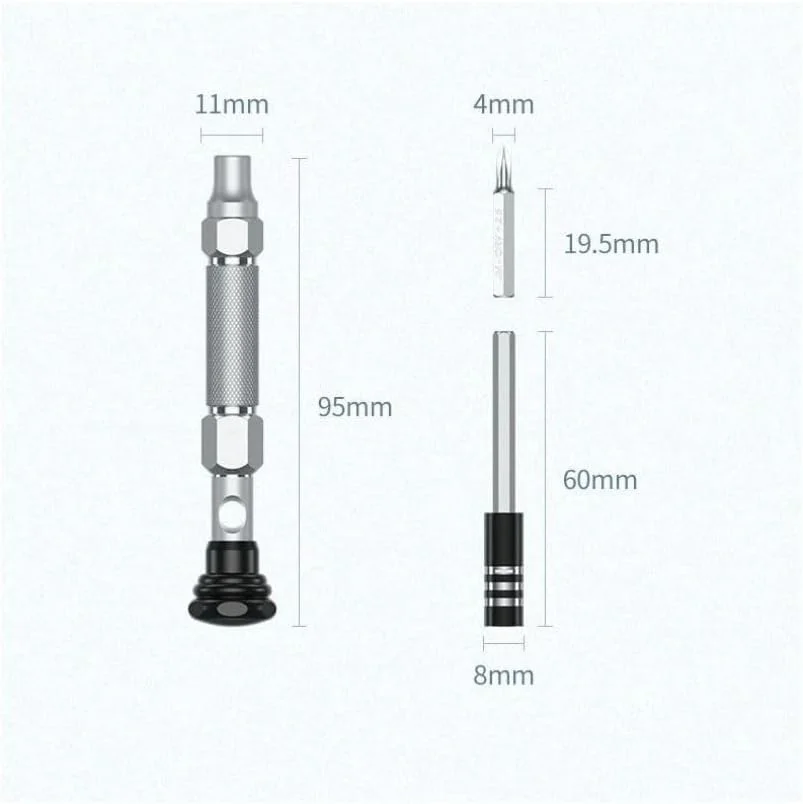 UGREEN 38-in-1 Aluminium Alloy Magnetic Screwdriver Set (CM372) - Image 2