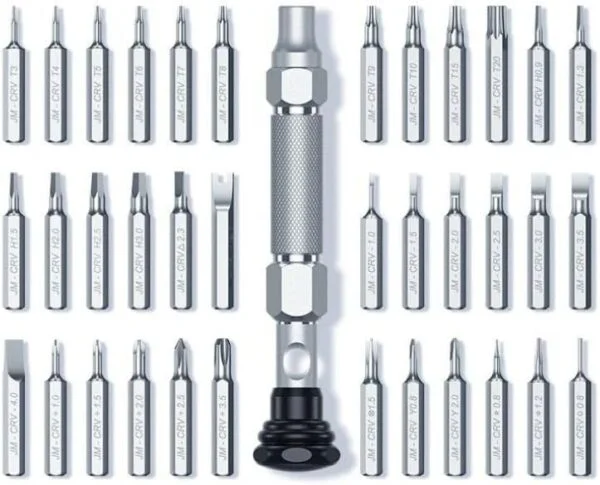 UGREEN 38-in-1 Aluminium Alloy Magnetic Screwdriver Set (CM372) - Image 3