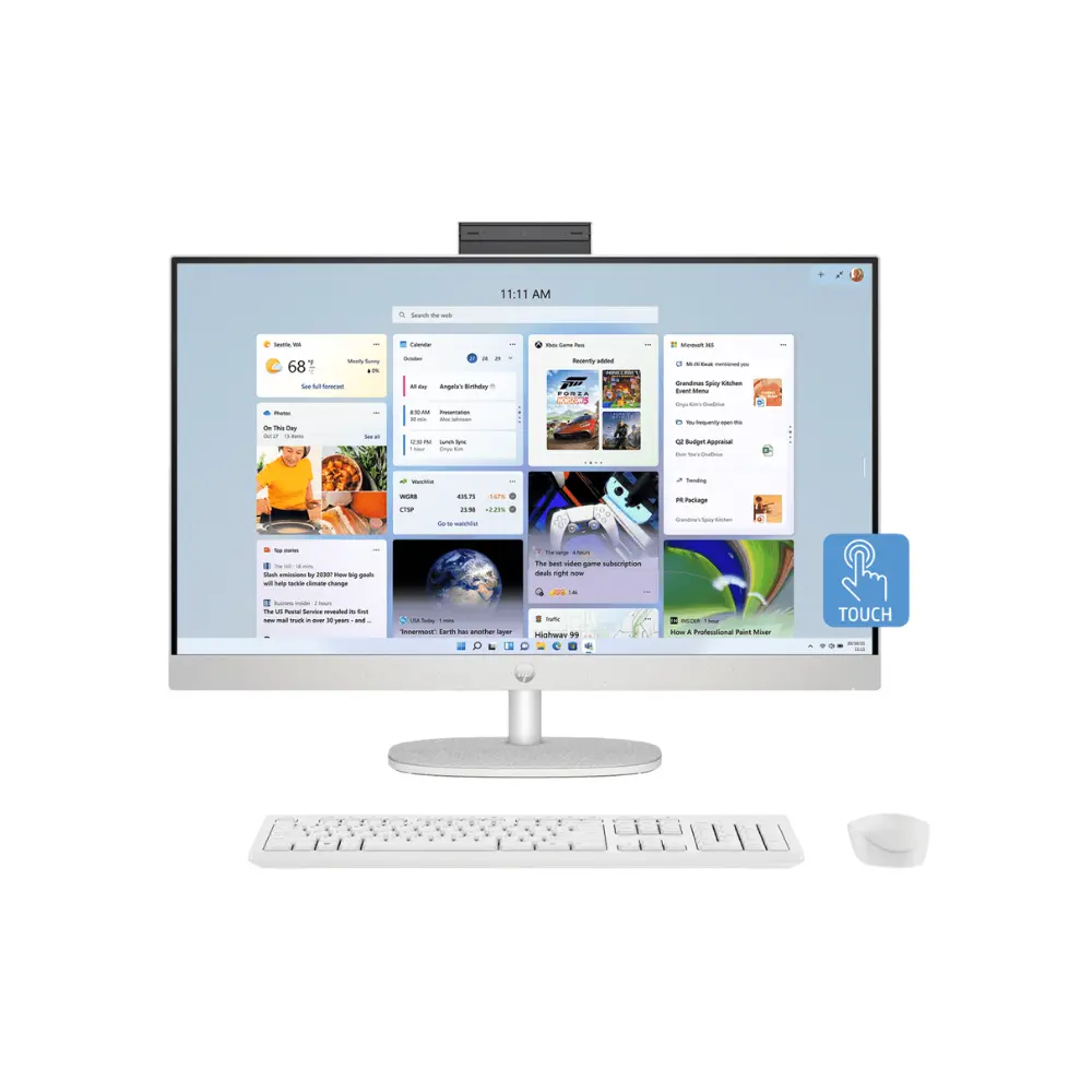 HP 24-CR1004I All in one - Series 1 Ultra 5-125U, 8GB, 512GB SSD, 23.8" FHD - Image 3