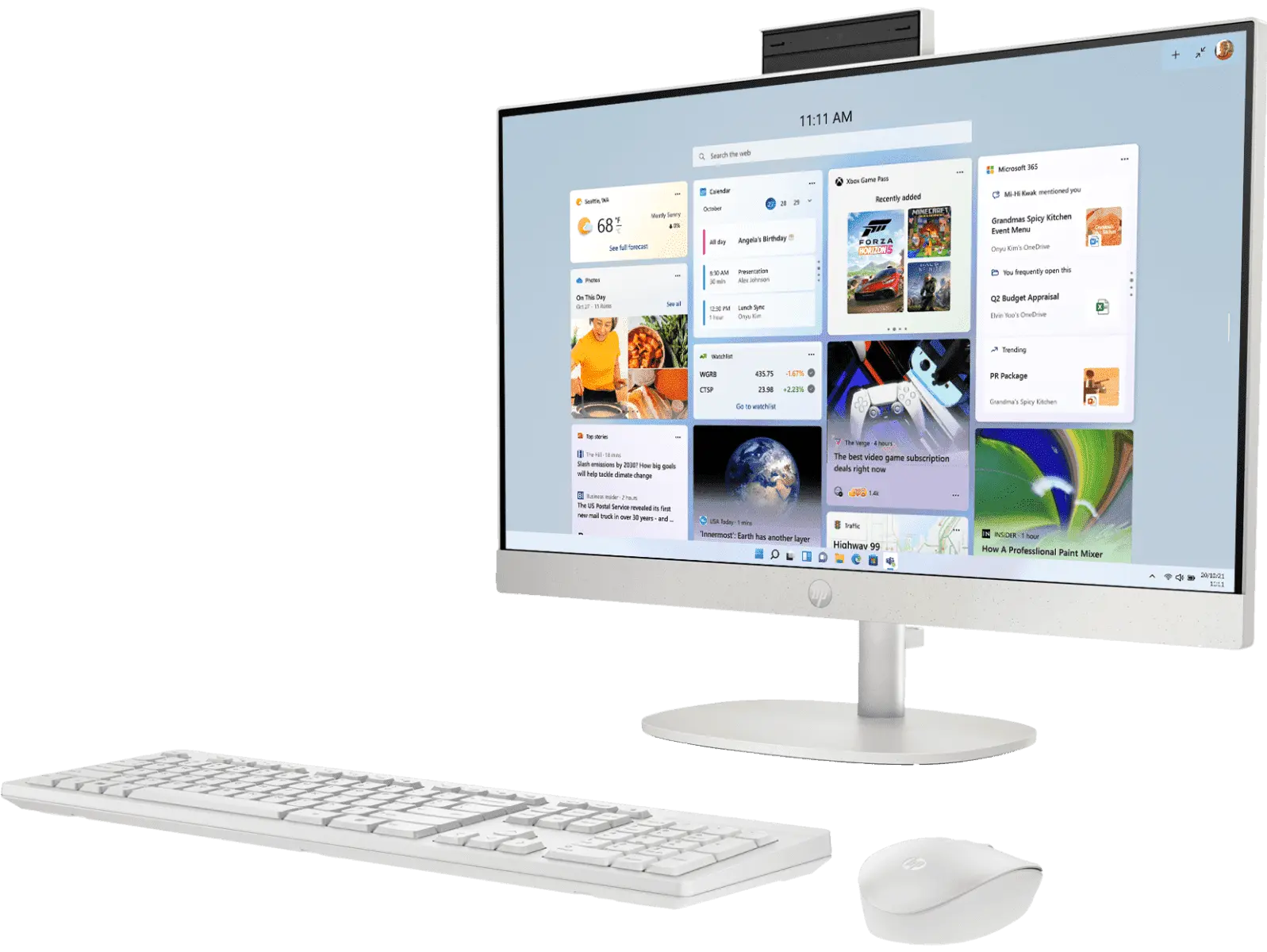 HP 24-CR1004I All in one - Series 1 Ultra 5-125U, 8GB, 512GB SSD, 23.8" FHD